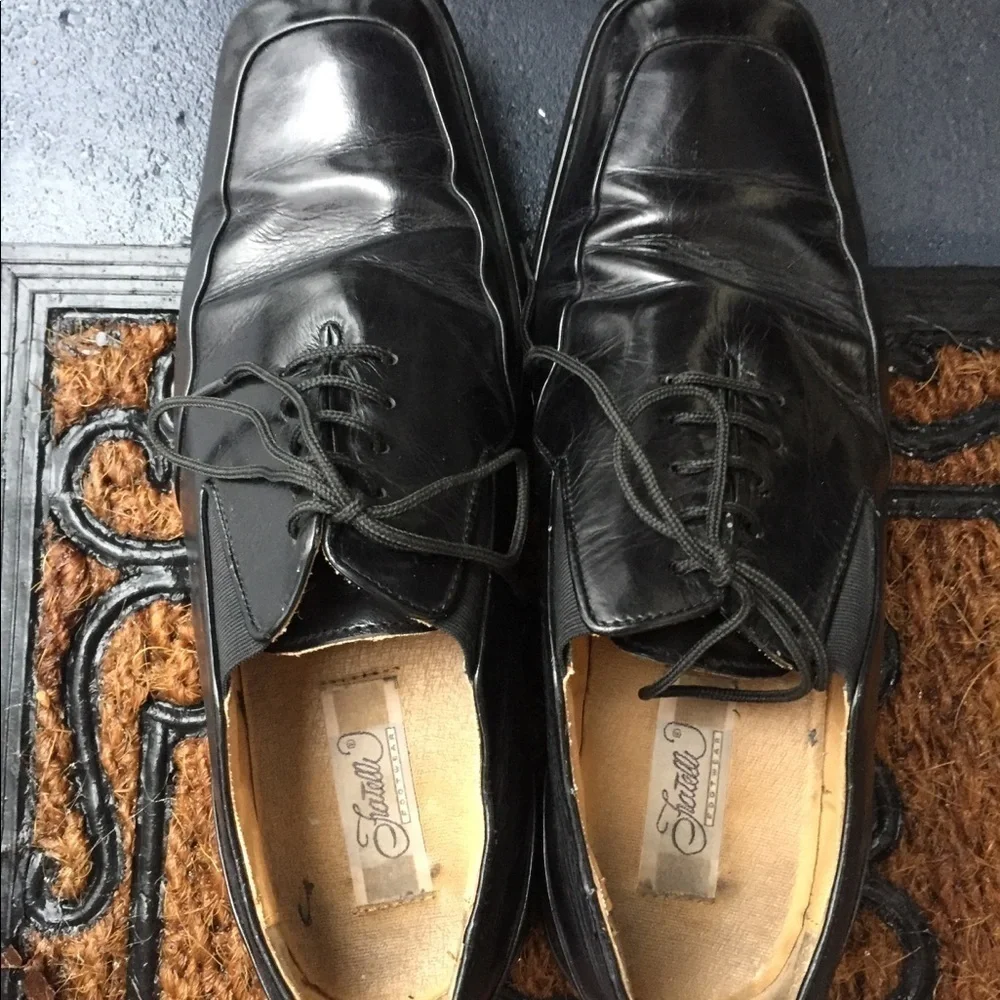 Fratelli Rossetti Black Oxford Men’s Dress Shoes